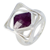 Zazlle Red Solitaire Ring - Elegant Gemstone Design